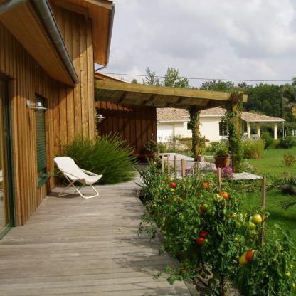 Brisse charpentes Marmande - Maison ossature et bardage bois