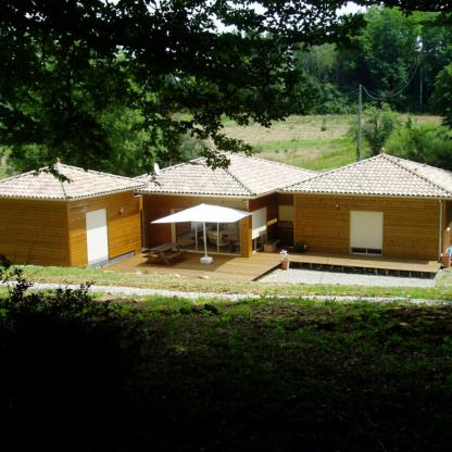 Brisse charpentes Marmande - Maison ossature et bardage bois