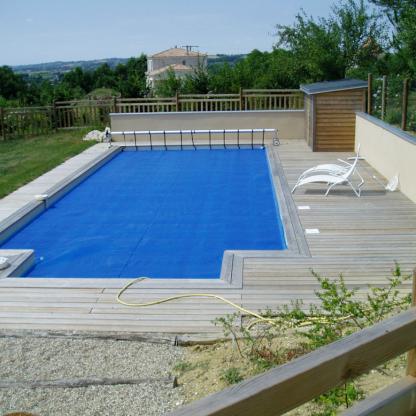 Brisse charpentes Marmande - Aménagement extérieurs tour de psicine bois