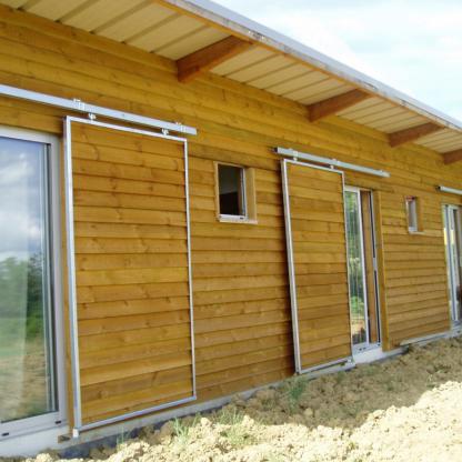 Brisse charpentes Marmande - Maison ossature et bardage bois